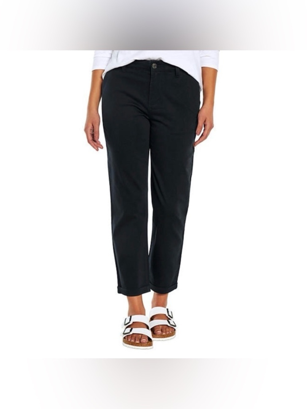 Gap Ladies Classic Twill Pant Black - size 4. B2